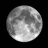 Moon age: 17 days, 4 hours, 25 minutes,95%